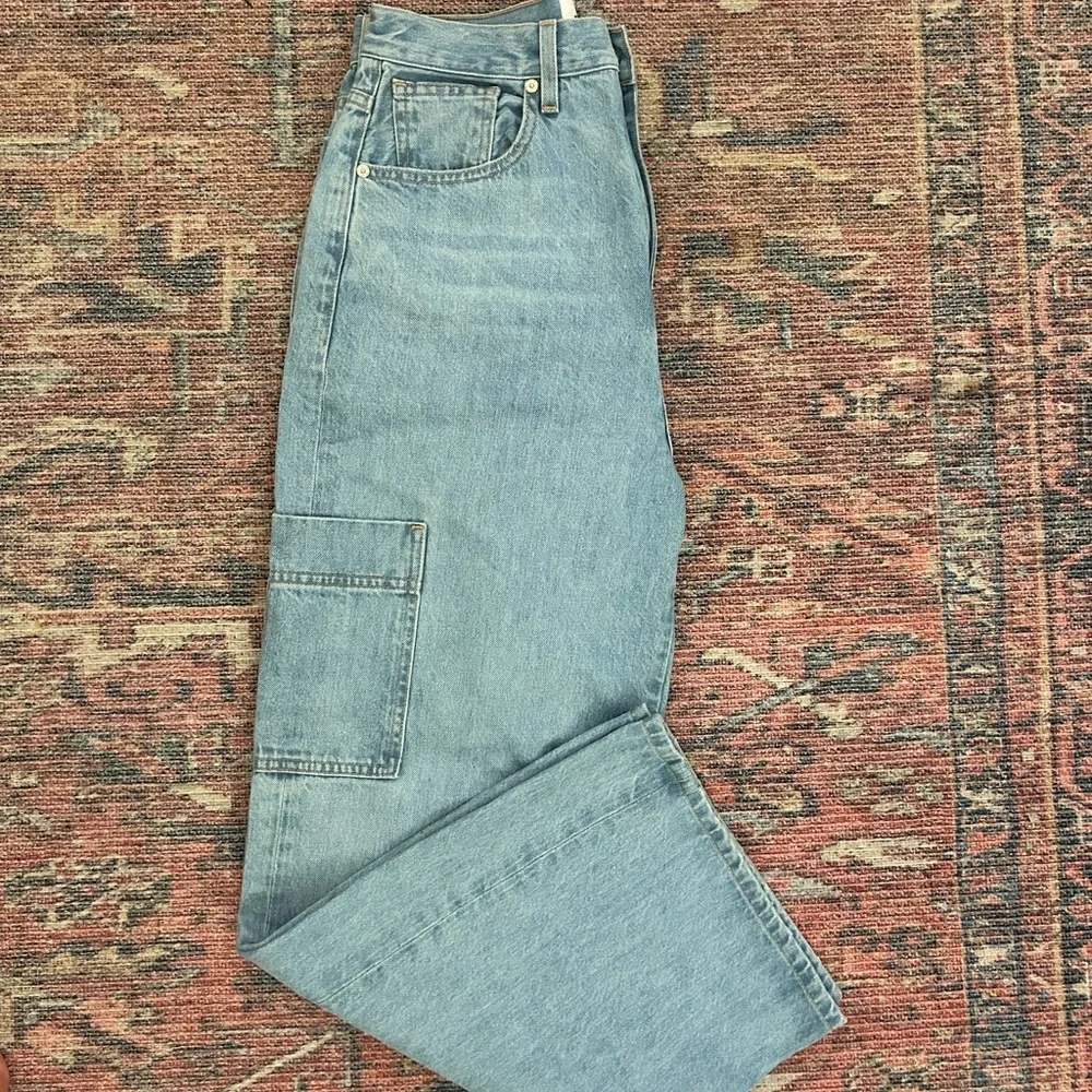 Frame High Rise Baggy Pocket Jeans size 29 - Picture 3 of 6